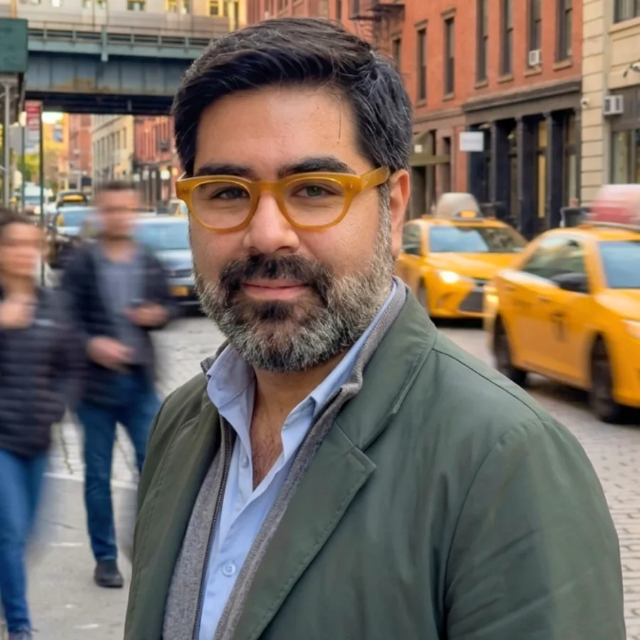 Portrait of Sebastian Shimomichi, founder of SSA FZE LLC